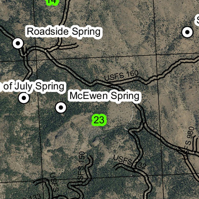 Capps Mountain T19S R33E Township Map Preview 2