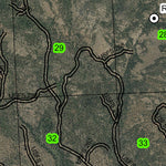 Capps Mountain T19S R33E Township Map Preview 3