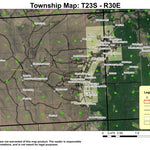 Burns T23S R30E Township Map Preview 1