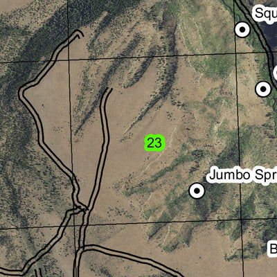 Burnt Basin T21S R29E Township Map Preview 2