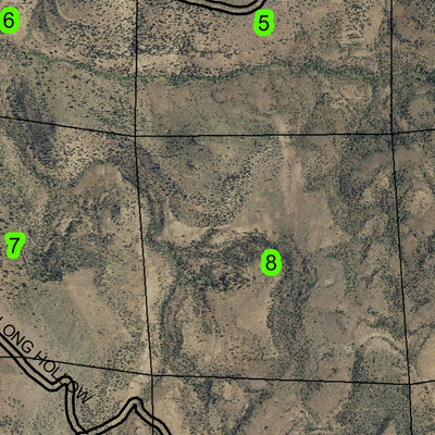 Burnt Basin T21S R29E Township Map Preview 3