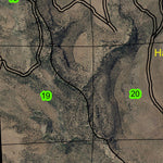 Devine Monument T21S R31E Township Map Preview 3