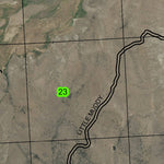 Miller Reservoir T20S R33.5E Township Map Preview 2
