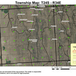 Willow Basin T24S R34E Township Map Preview 1