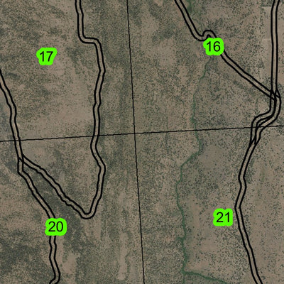 Willow Basin T24S R34E Township Map Preview 3