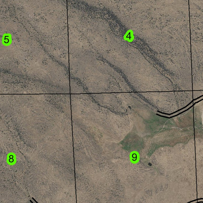 Sheep Lake T23S R25E Township Map Preview 3