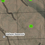 Sagehen Summitt T23S R29E Township Map Preview 2