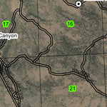 Bald Butte T22S R28E Township Map Preview 3