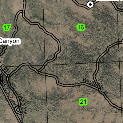 Bald Butte T22S R28E Township Map Preview 3