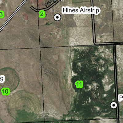 Sage Hen Valley T24S R30E Township Map Preview 3