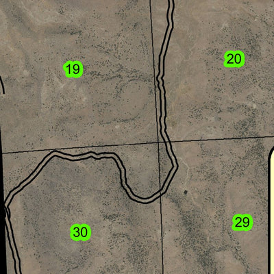 Buchanan T22S R33E Township Map Preview 3