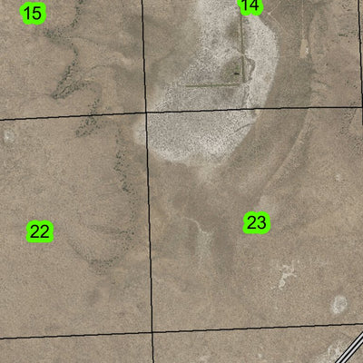 Cream Lake T24S R26E Township Map Preview 2