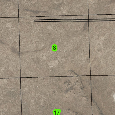 Yellowstone Lake T25S R25E Township Map Preview 3