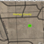 Paiute Butte T24S R25E Township Map Preview 2