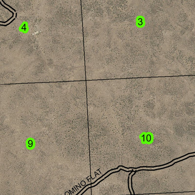 Palimino Mountain T24S R28E Township Map Preview 3