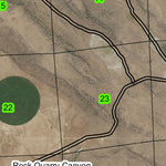 Shields Butte T23S R27E Township Map Preview 2