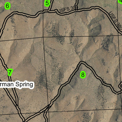 Shields Butte T23S R27E Township Map Preview 3