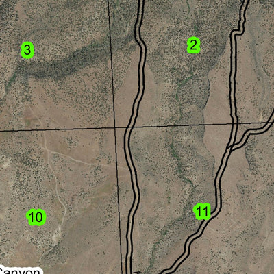 Armstrong Canyon T22S R32E Township Map Preview 3