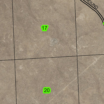 Yellowstone Waterhole T25S R26E Township Map Preview 3