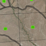 Alder Creek T25S R35E Township Map Preview 2
