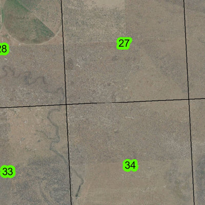 Lawen T24S R32.5E Township Map Preview 3