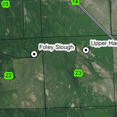 Burns T23S R31E Township Map Preview 2