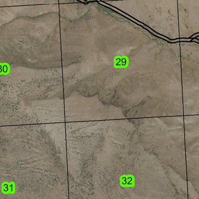 Buck Mountain T24S R36E Township Map Preview 3