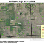 Harney Valley T23S R32E Township Map Preview 1