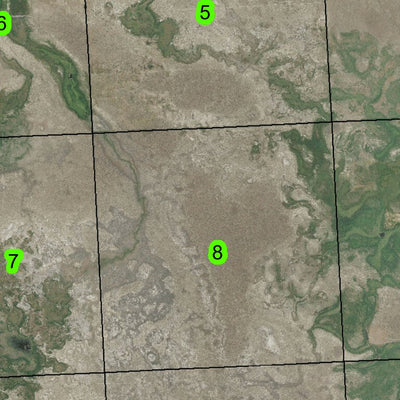 Harney Valley T23S R32E Township Map Preview 3
