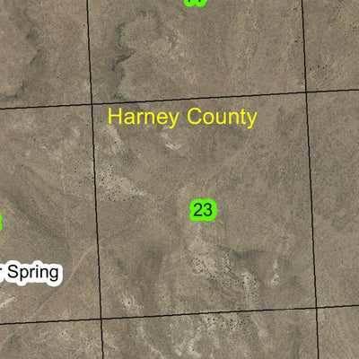 Weaver Lake T25S R30E Township Map Preview 2