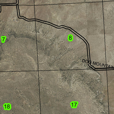 Weaver Lake T25S R30E Township Map Preview 3