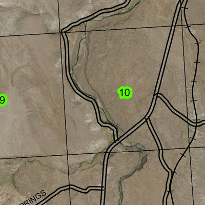 Venator T25S R36E Township Map Preview 3