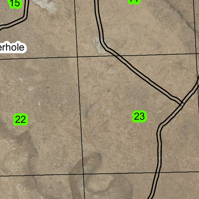 Chain Lake T25S R29E Township Map Preview 2