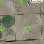 Laton Point T23S R33E Township Map Preview 2