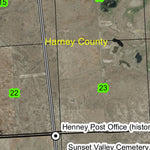 Sunset Valley T25S R31E Township Map Preview 2