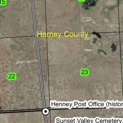 Sunset Valley T25S R31E Township Map Preview 2
