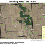 Silver Creek Valley T24S R27E Township Map Preview 1