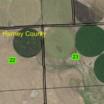 Silver Creek Valley T24S R27E Township Map Preview 2