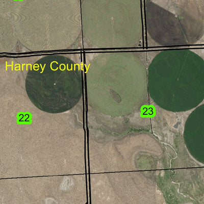 Silver Creek Valley T24S R27E Township Map Preview 2