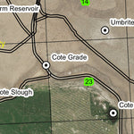 Silver Lake T25S R28E Township Map Preview 2