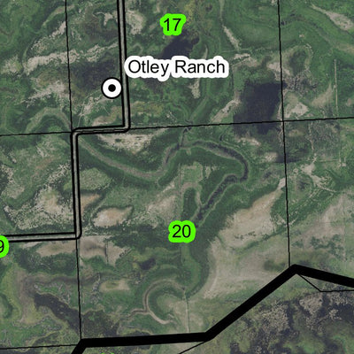 Malheur Lake T25S R32.5E Township Map Preview 3