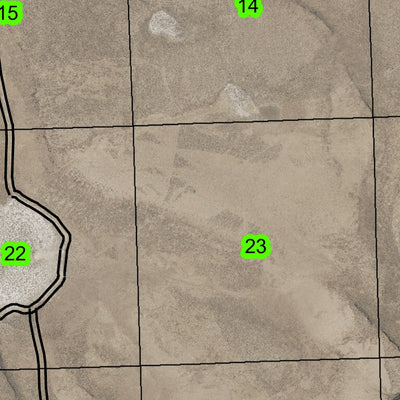 Elgi Reservoir T26S R25E Township Map Preview 2