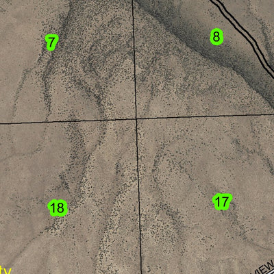 Elgi Reservoir T26S R25E Township Map Preview 3