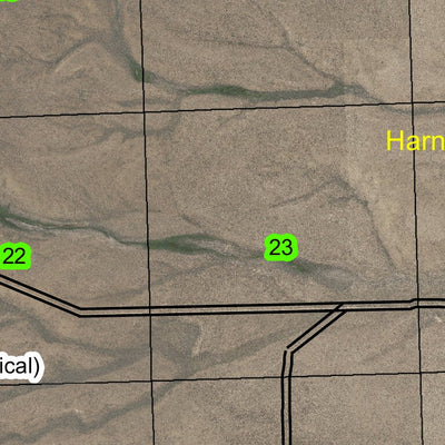 Wagontire Mountain T26S R24E Township Map Preview 2