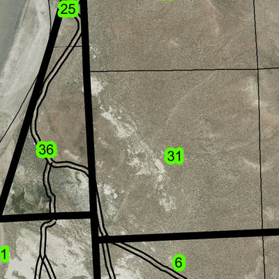 Harney Lake T27S R29.5E Township Map Preview 3