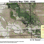 Stinking Lake T26S R28E Township Map Preview 1