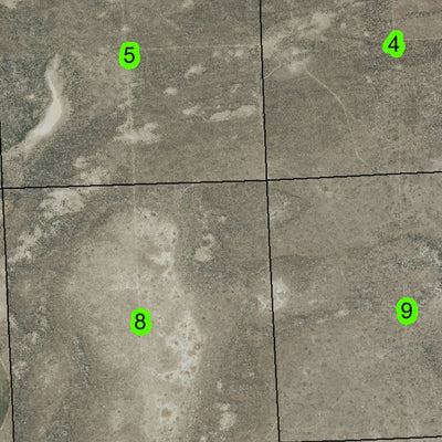 Mud Lake T26S R31E Township Map Preview 3