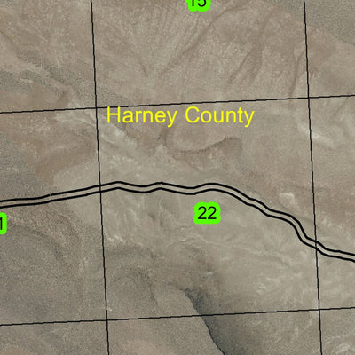 Coyote Flat T28S R30E Township Map Preview 2