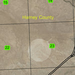 Freeman Butte T26S R29E Township Map Preview 2