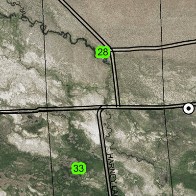 Freeman Butte T26S R29E Township Map Preview 3
